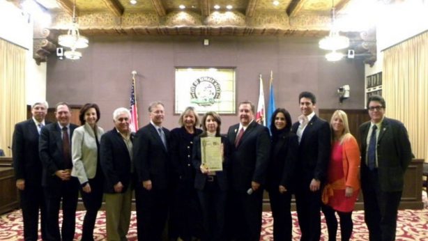 Council Honors Rotary Club of Beverly Hills